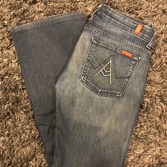 7 For All Mankind “A” Pocket Jeans - Picture 2 of 5
